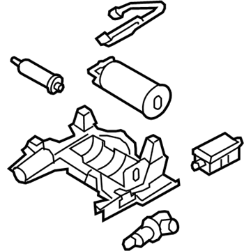 2006 Mercury Mariner Vapor Canister - 5M6Z-9D653-DA