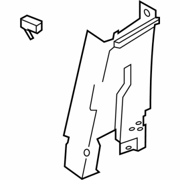 Ford M2DZ-9831012-AB TRIM - LOAD COMPARTMENT