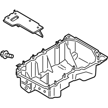 2023 Ford Bronco Oil Pan - MB3Z-6675-D