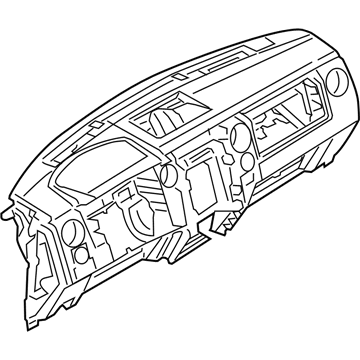 Ford AL3Z-1504320-BA Panel - Instrument