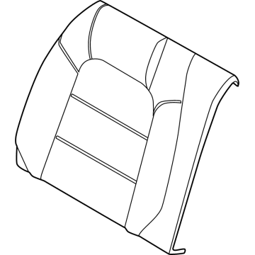 Ford PR3Z-6366600-DB COVER ASY - REAR SEAT BACK