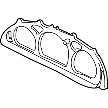 Ford XF1Z10890AA Mask Fuel & Temperature