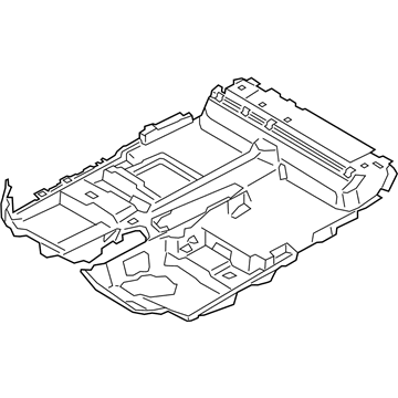 Ford DT1Z-1713010-FB Mat - Front Floor