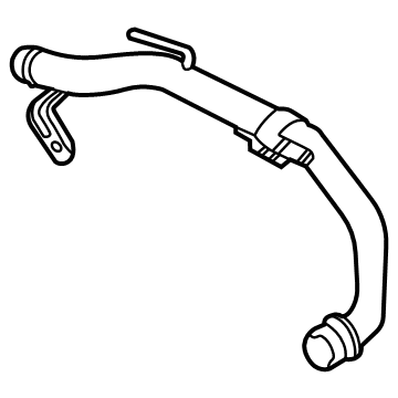 Ford LB5Z-8592-B CONNECTION - WATER OUTLET