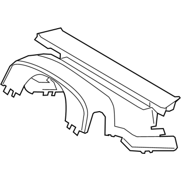 Ford LC5Z-3530-AC SHROUD ASY - STEERING COLUMN