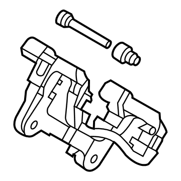 2021 Ford Bronco Brake Caliper Bracket - MB3Z-2B511-E