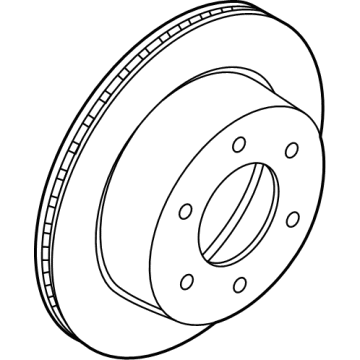 2021 Ford Bronco Brake Disc - MB3Z-2C026-A