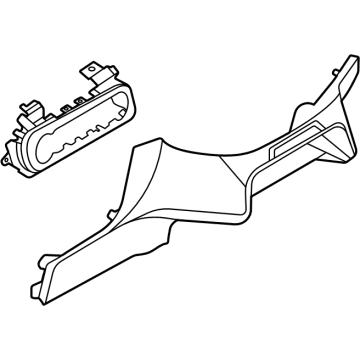 Ford PJ6Z-7804654-AA REINFORCEMENT