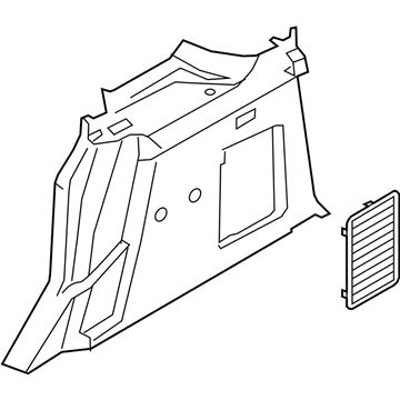 Ford DT1Z-1731012-HA Trim Assembly - Quarter