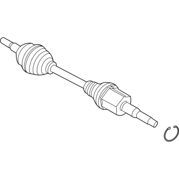 Ford Maverick Axle Shaft - NZ6Z-3B437-B