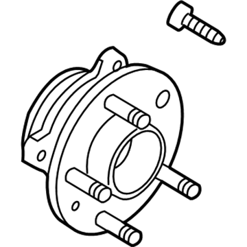 Lincoln MKT Wheel Hub - DE9Z-1104-A