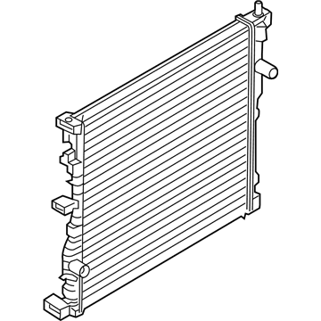 2023 Ford Police Interceptor Utility Radiator - L1MZ-8005-L