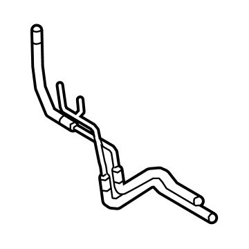 2020 Ford Police Interceptor Utility Automatic Transmission Oil Cooler Line - L1MZ-7G071-BAD