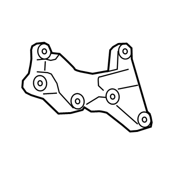 2021 Ford Police Interceptor Utility Engine Torque Strut Mount - L1MZ-7A033-A