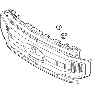 2021 Ford F-250 Super Duty Grille - LC3Z-8200-AB