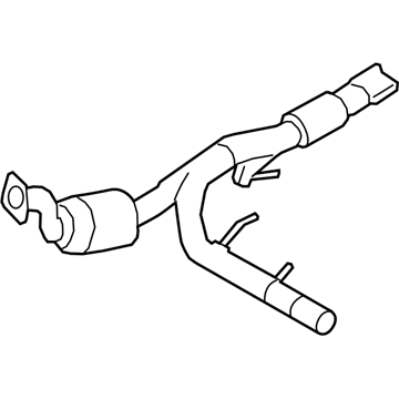 2021 Ford Expedition Exhaust Pipe - JL1Z-5E212-G