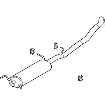 Ford JL1Z-5230-F MUFFLER ASY