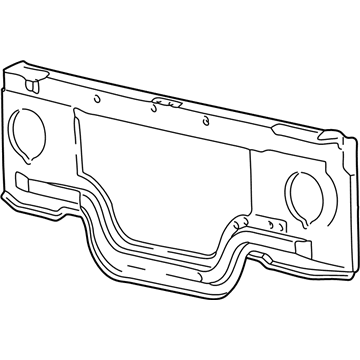 Ford E-350/E-350 Super Duty Radiator Support - 4C2Z-16138-AA