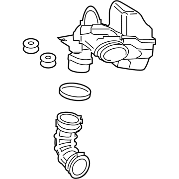 2018 Ford Explorer Air Duct - FB5Z-9B659-A