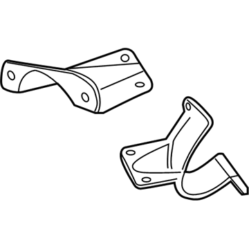 Ford 5S4Z-5K222-AA Bracket - Exhaust Pipe Mounting