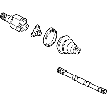 1995 Ford Taurus Axle Shaft - F5DZ3B437B