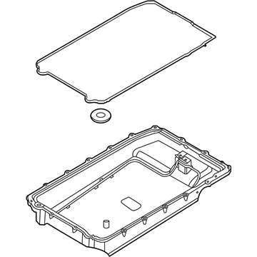 2023 Ford Police Interceptor Utility Transmission Pan - L1MZ-7A194-A