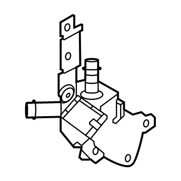 2021 Ford Bronco Sport Water Pump - LX6Z-18D473-Q