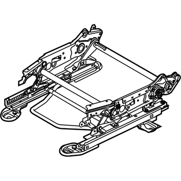 Ford F1EZ-5861705-A Track Assembly - Seat