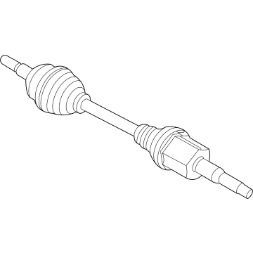 Ford LX6Z-3B437-N SHAFT - FRONT AXLE