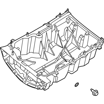 Ford L1PZ-6675-A PAN ASY - ENGINE OIL