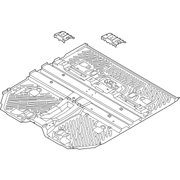 Ford LJ9Z-5811135-B PAN ASY - FLOOR - FRONT