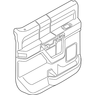 Ford LC3Z-2627407-GA PANEL ASY - DOOR TRIM