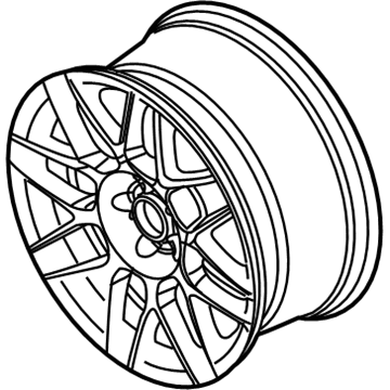 Ford BR3Z-1007-K Wheel Assembly