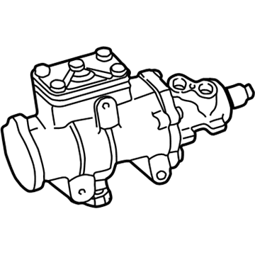 2002 Ford F-250 Super Duty Power Steering Control Valve - YC3Z-3D517-BA