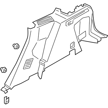 Ford LJ7Z-7831012-BA TRIM ASY - QUARTER