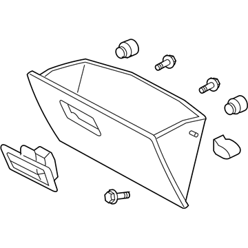 Mercury Mariner Glove Box - 8L8Z-7806024-AC