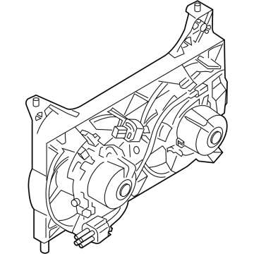 Ford ML3Z-8C607-G FAN AND MOTOR ASY