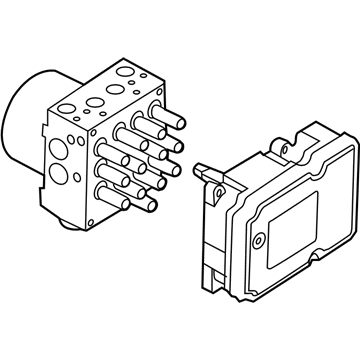 2019 Ford Police Interceptor Utility Brake Controller - FB5Z-2C215-A