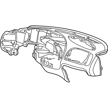 Ford 2C6Z-1604320-AAA Panel - Instrument