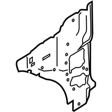 Ford HC3Z-2502038-A Panel Assembly - Cowl Side