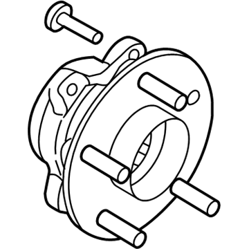 2020 Ford SSV Plug-In Hybrid Wheel Hub - DG9Z-1104-T