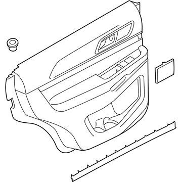 Ford FB5Z-7827407-DA Panel Assembly - Door Trim