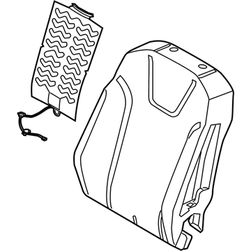 Ford F1EZ-5864810-C Heating Element Assembly