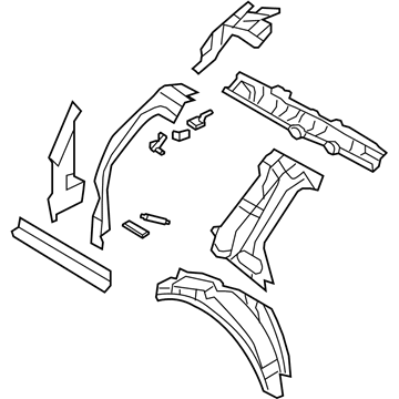 Ford BL1Z-7827865-A Frame Assembly