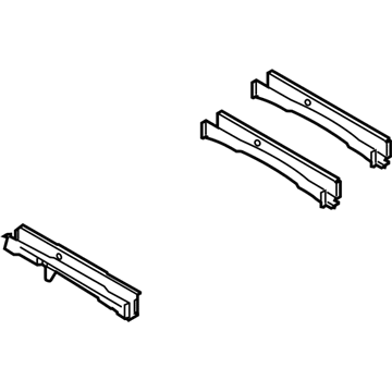 Ford CK4Z-6110780-D MEMBER ASY - FLOOR CROSS