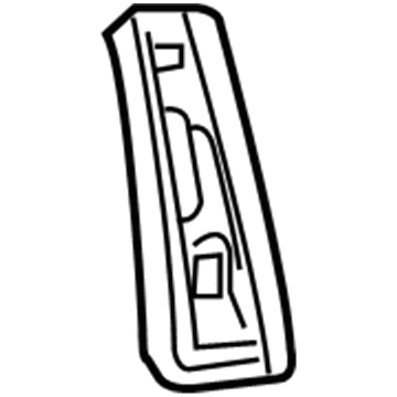 Ford XW4Z-54602A05-AC Reinforcement - Seat Belt