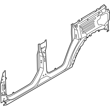 Ford M2DZ-7827847-A PANEL - QUARTER - OUTER