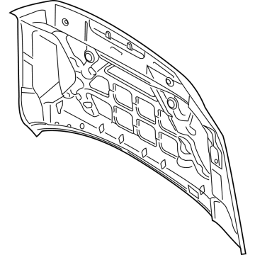 2021 Ford F-150 Hood - ML3Z-16612-D