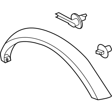 Ford M2DZ-1029039-DB MOULDING