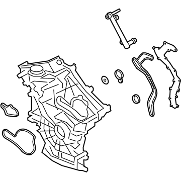 2021 Ford Explorer Timing Cover - N1MZ-6019-B